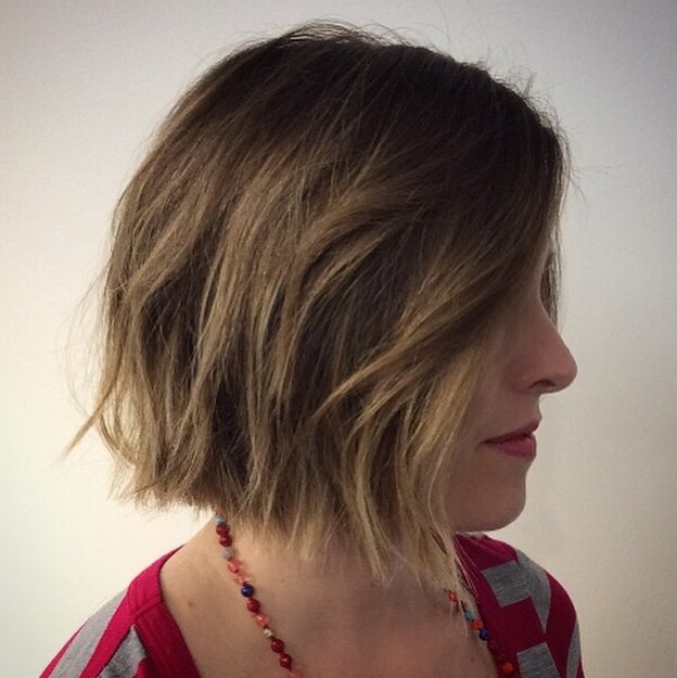 Bob fluctuating for short hair