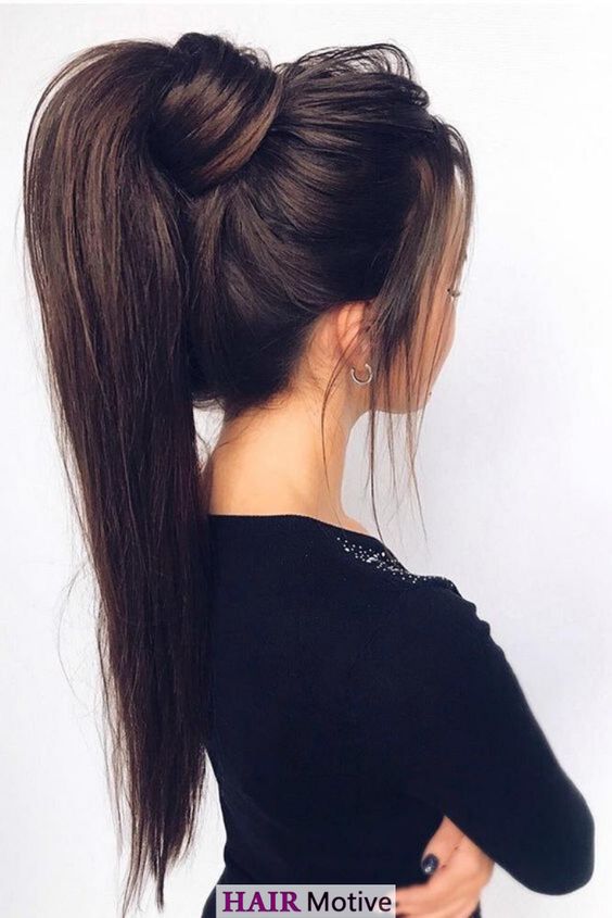 Easy hairstyles for women for women and girl - simple horse tail Easy hairstyles for women for women and girl - simple horse tail