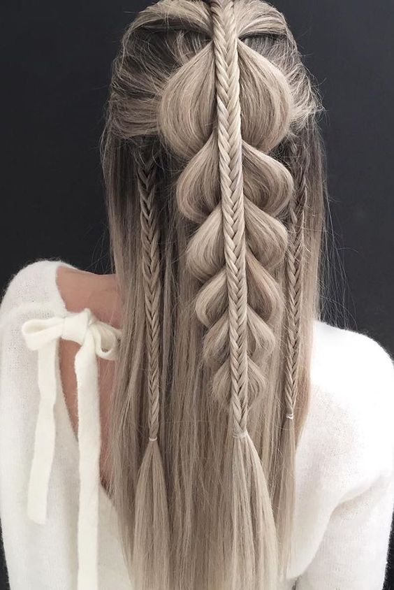 Easy and elegant hairstyles for long hair, creative hairstyle inspired Easy and elegant hairstyles for long hair, creative hairstyle inspired