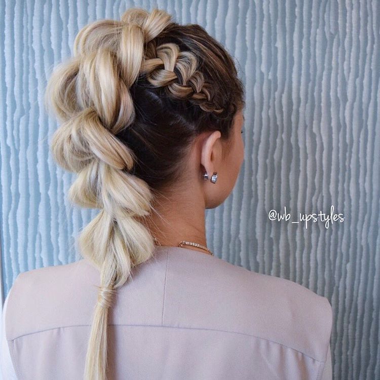 Elegant hairstyles for the dancer party - the best concert haircuts Elegant hairstyles for the dancer party - the best concert haircuts
