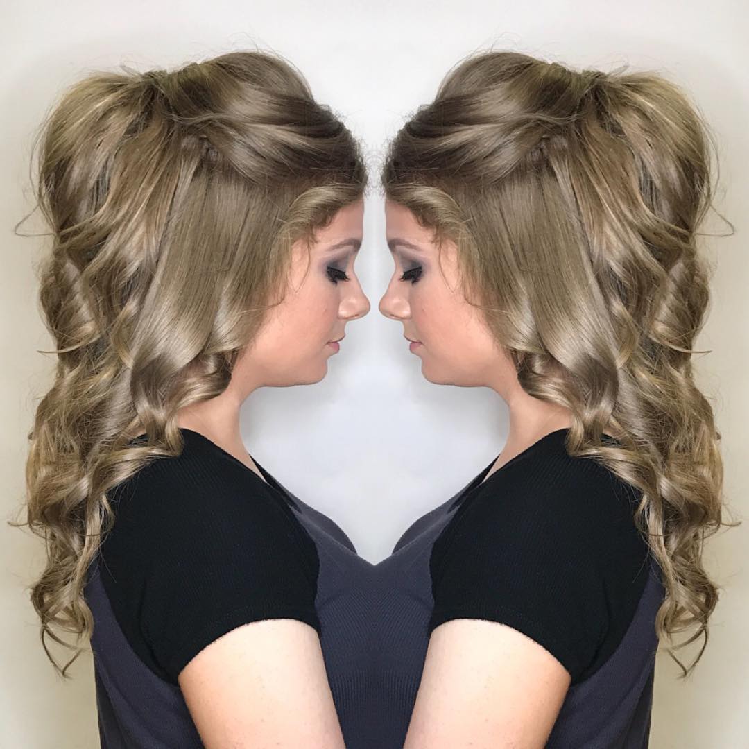 Elegant hairstyles for the dancer party - the best concert haircuts Elegant hairstyles for the dancer party - the best concert haircuts