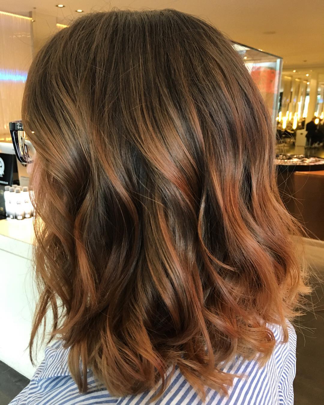 Hair shave with exciting medium layers - shoulder hair styles