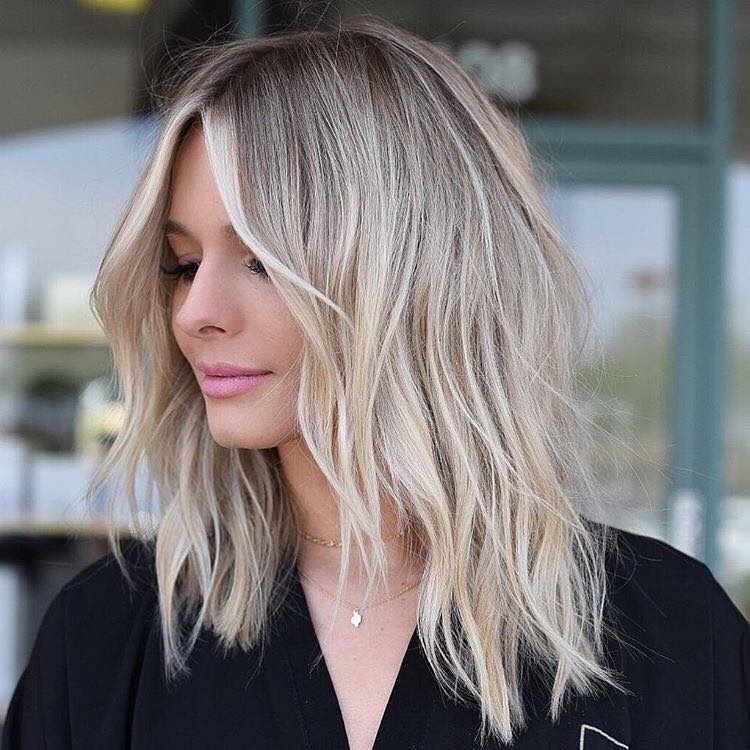 10 Medium to Long Hair Styles – Ombre Balayage Hairstyles for Women