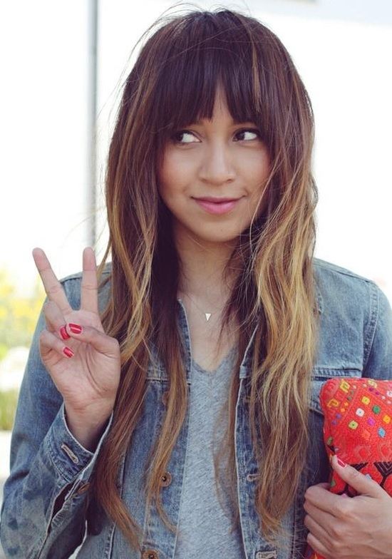 Fresh fresh hairstyles with explosions: erosion on the face and wonderful hair full of fashion!