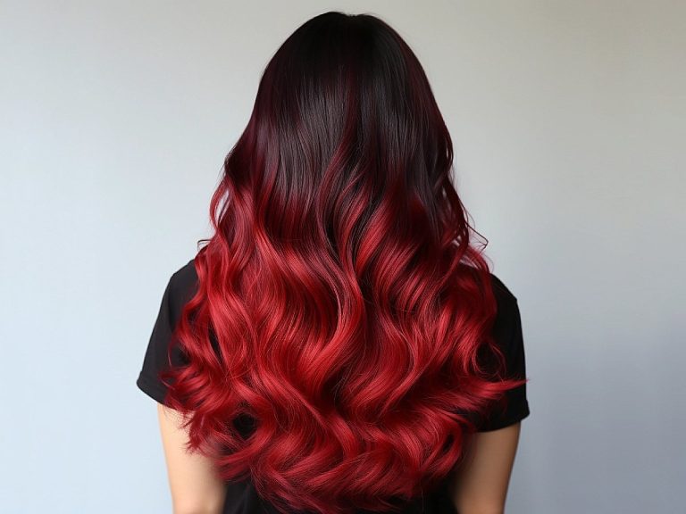 32 Blazing Hot Red Ombre Hair Color Ideas in 2025