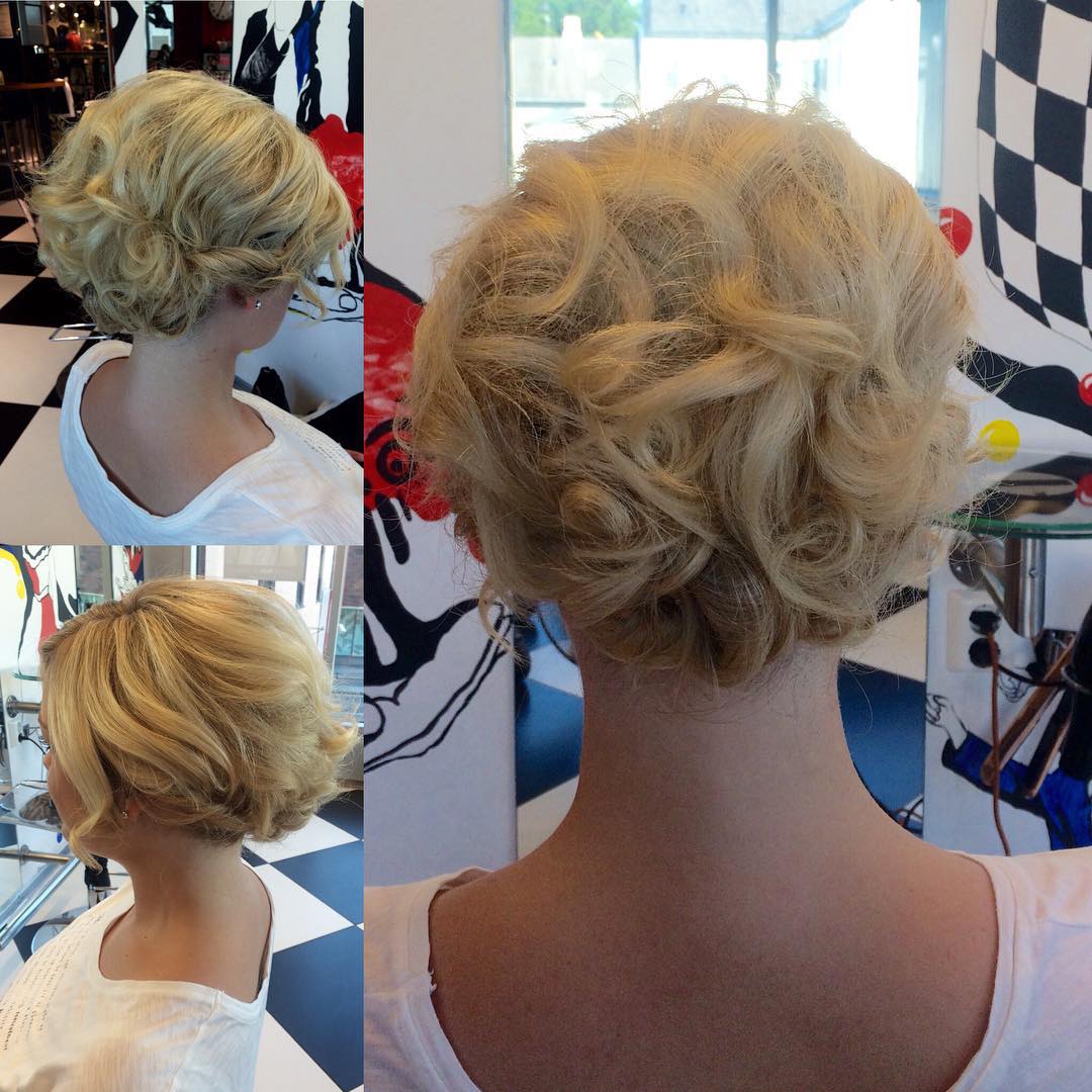 The most hot hairstyles for short hair