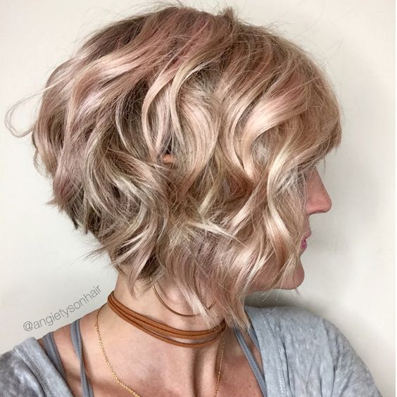 The latest upside down bob haircuts ， Pop -bop hairstyle directions