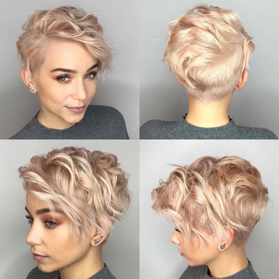 The latest short haircut for soft hair and elegant short hair in 2018 The latest short haircut for soft hair and elegant short hair in 2018