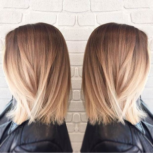 Longbob straight pieces Bob + Blondi Ballaj