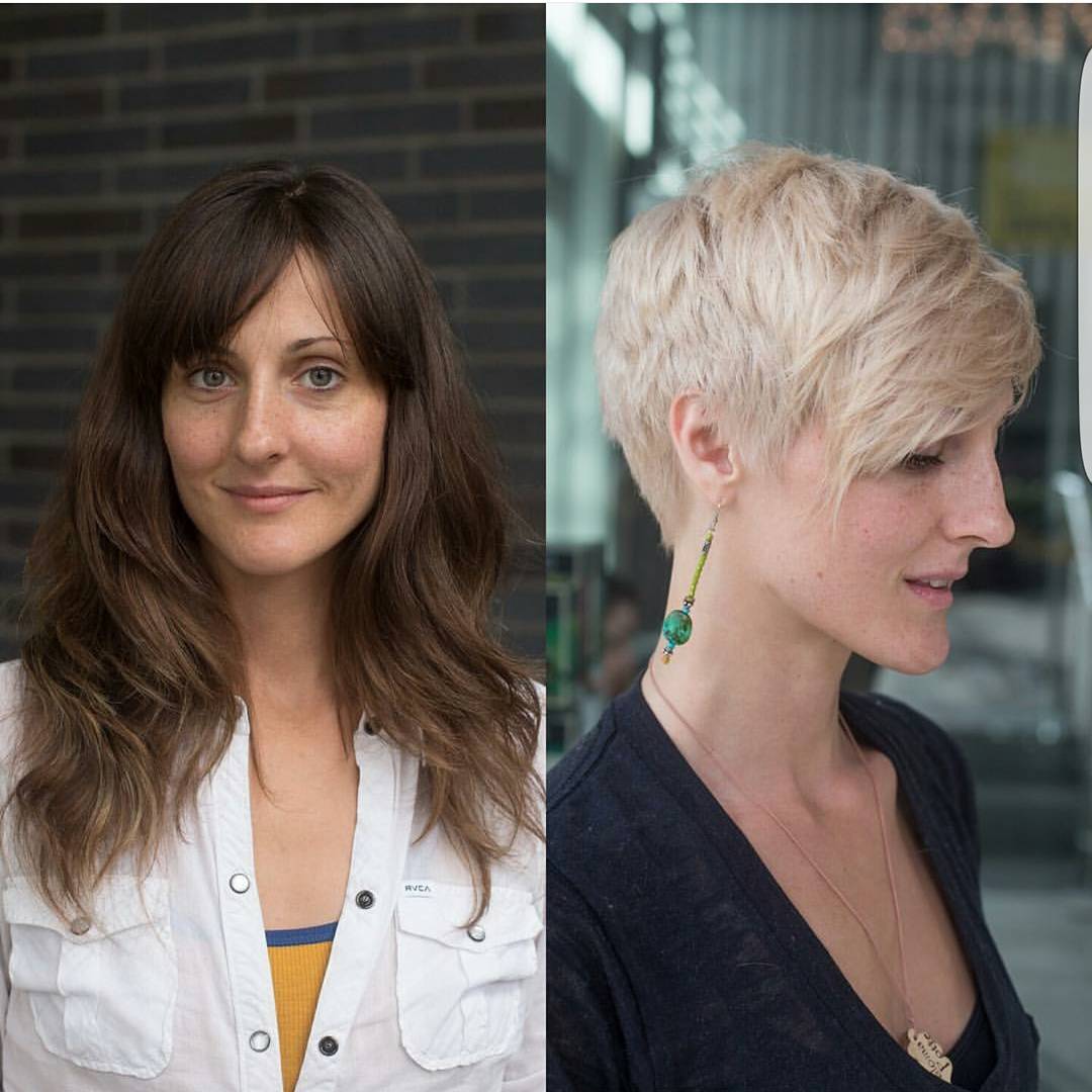 Long hair for short hair before and after short hairstyles for women Long hair for short hair before and after short hairstyles for women