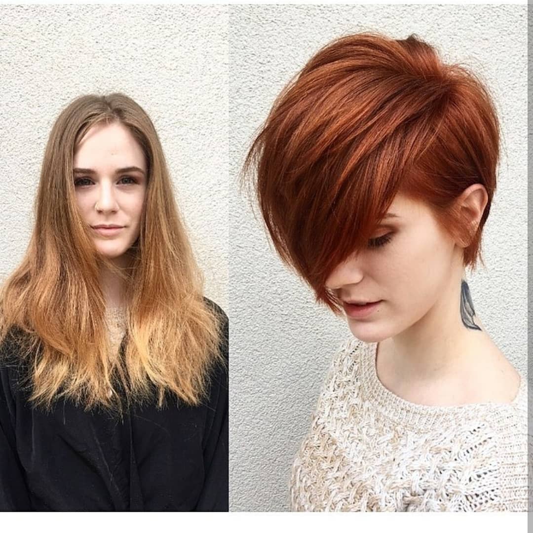Long hair for short hair before and after short hairstyles for women Long hair for short hair before and after short hairstyles for women