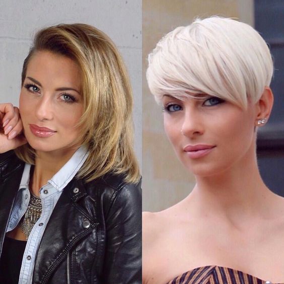 Long hairstyles to short before and after, ideas of the story of short hairstyles Long hairstyles to short before and after, ideas of the story of short hairstyles
