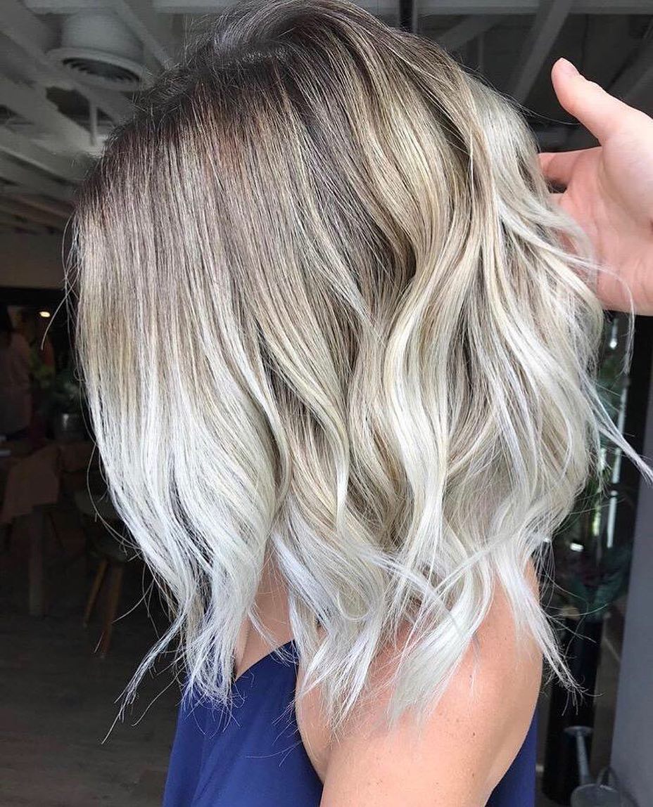 Medium hair color ideas, the hairstyle of the shoulder length of the female in 2019 Medium hair color ideas, the hairstyle of the shoulder length of the female in 2019