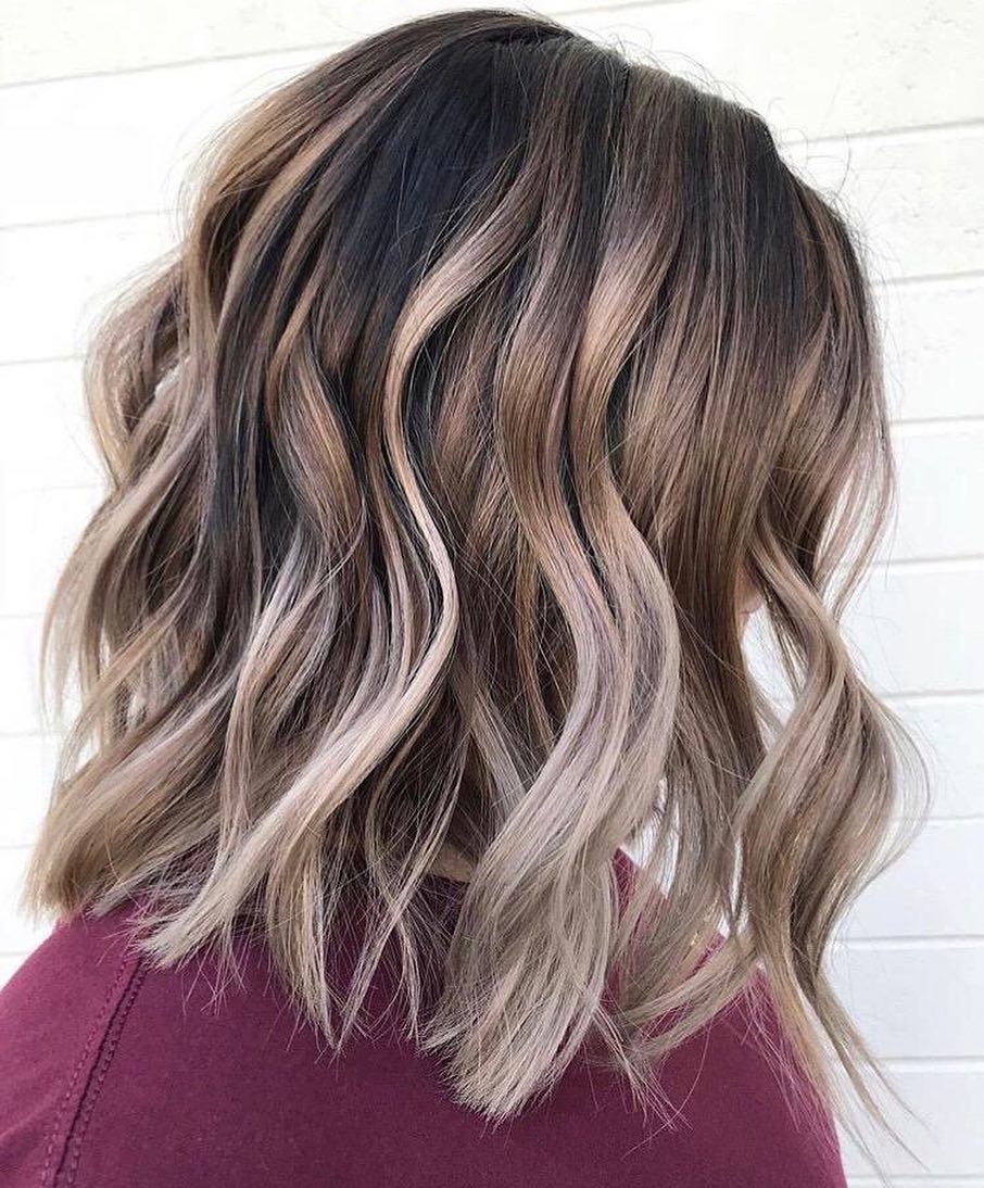 Medium hair color ideas, the hairstyle of the shoulder length of the female in 2019 Medium hair color ideas, the hairstyle of the shoulder length of the female in 2019