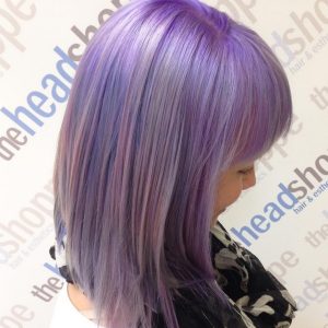 Gorgeous Pastel Purple Hairstyle Ideas: Balayage Hair Styles Designs