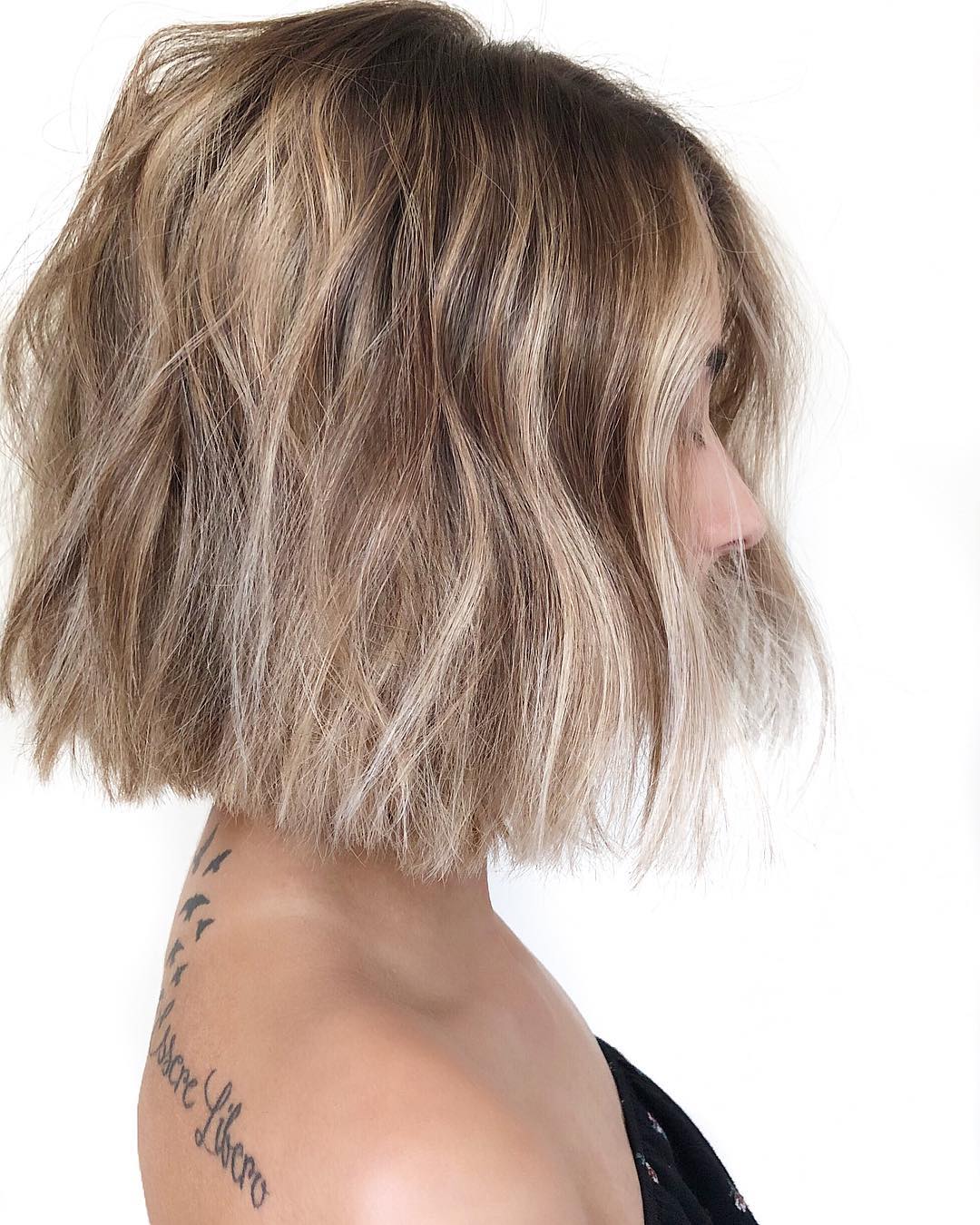 Messy Bob Hairstyles and Haircuts, Female Hairstyle for Short Hair
