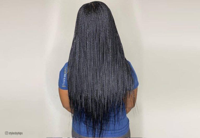32 On-Point Micro Braids Black Women Are Getting in 2025