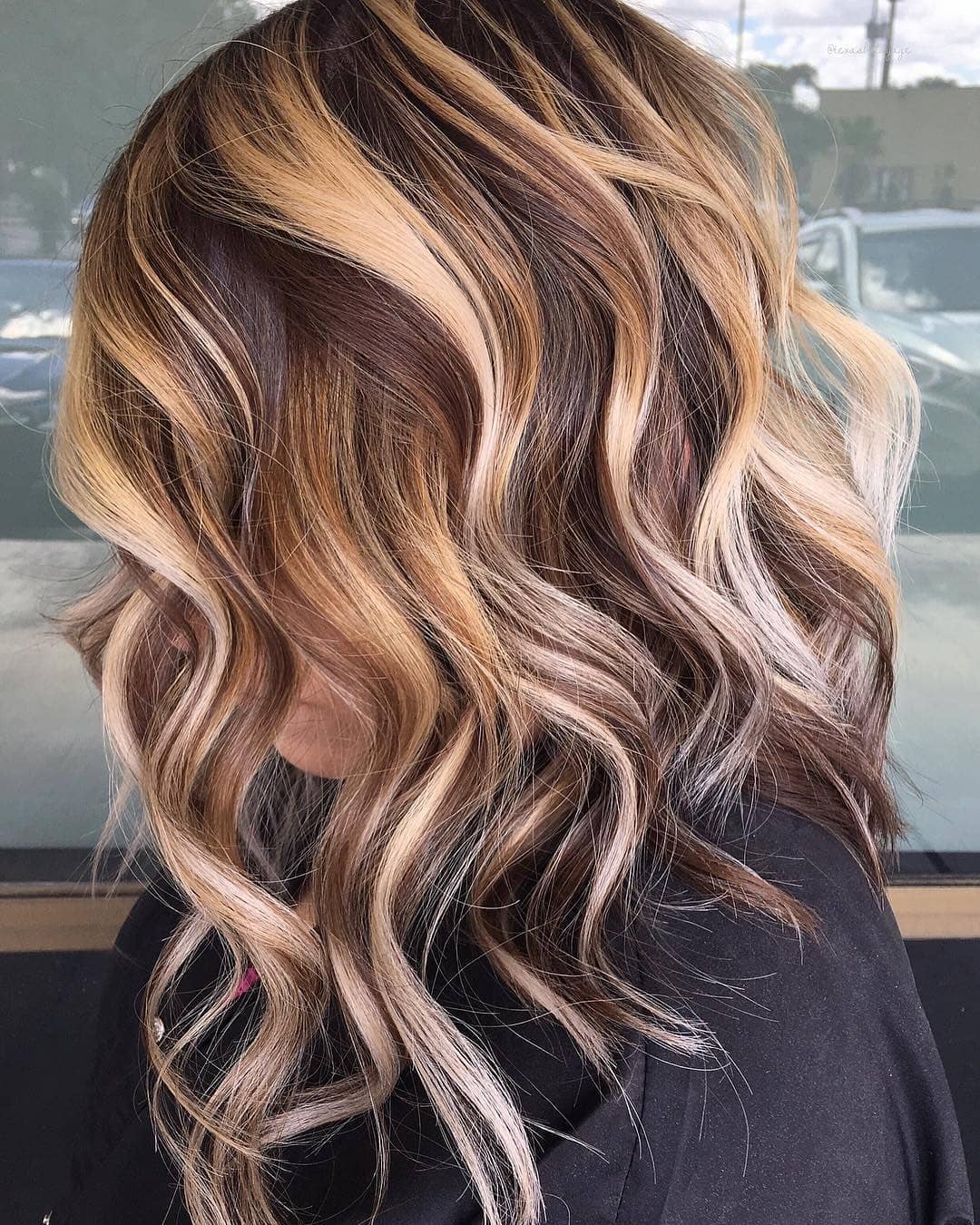 Medium to long hairstyles, ombre hairstyles for women Medium to long hairstyles, ombre hairstyles for women