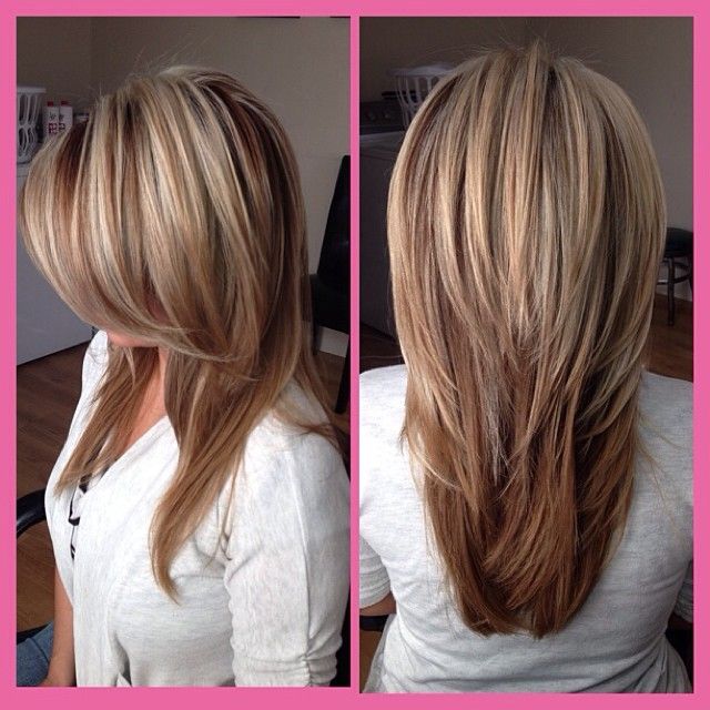 Long hairstyles with layers