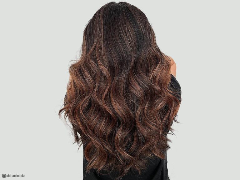 25 Stunning Chocolate Brown Balayage Ideas
