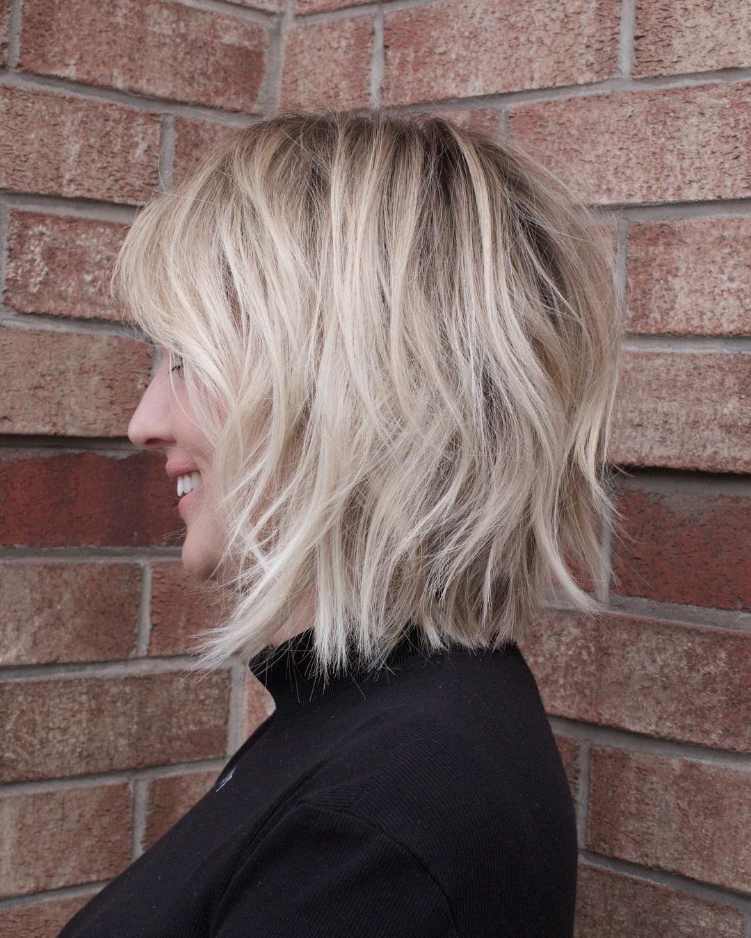 Beautiful and comfortable medium bob haircuts - female hairstyles