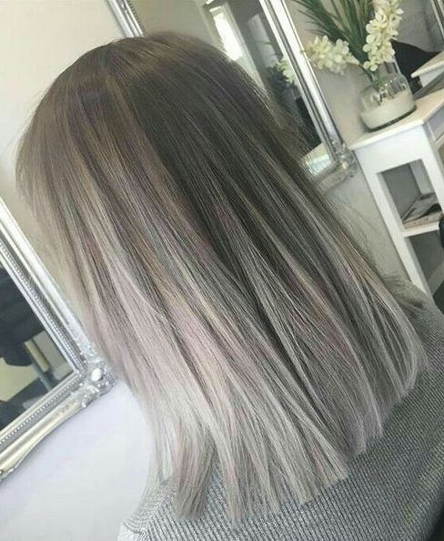 Beautiful gray hair styles - elegant hair color ideas