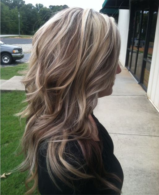 Beautiful hairstyles and hair pieces for long hair ，