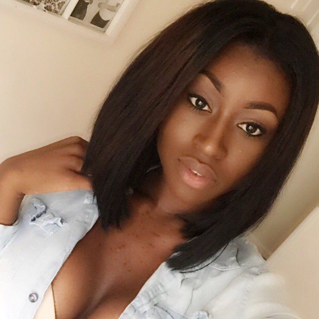 A very long hairstyle for black women