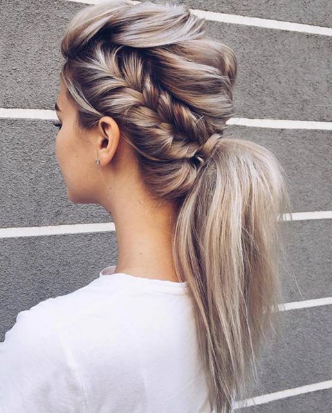 Beautiful hairstyles ponytail for long hair - long horse tail hairstyle