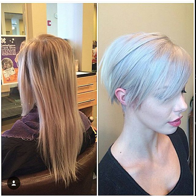Short blonde cuts for fine fine hair