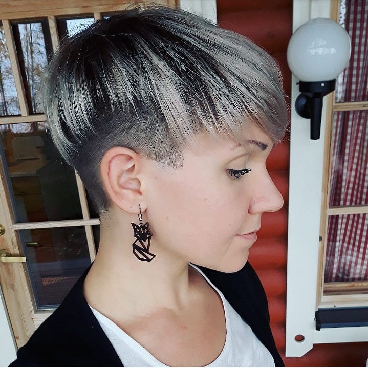 Short ideas for female hair coloring, elegant short haircut 2019