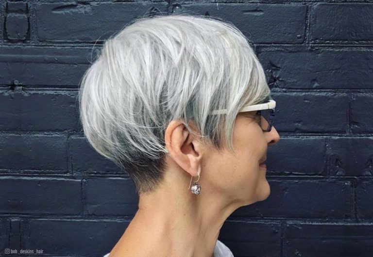35 Perfectly-Flattering Short Hairstyles for Women Over 60 with Glasses