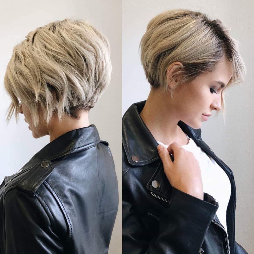 Short hairstyles for thick hair, the ideas of short hairstyles 2019 Short hairstyles for thick hair, the ideas of short hairstyles 2019