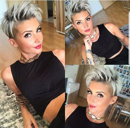 Short hairstyles, women are simple hair for short hair