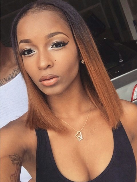 Short short hairstyle in Omper Lob for Black Women