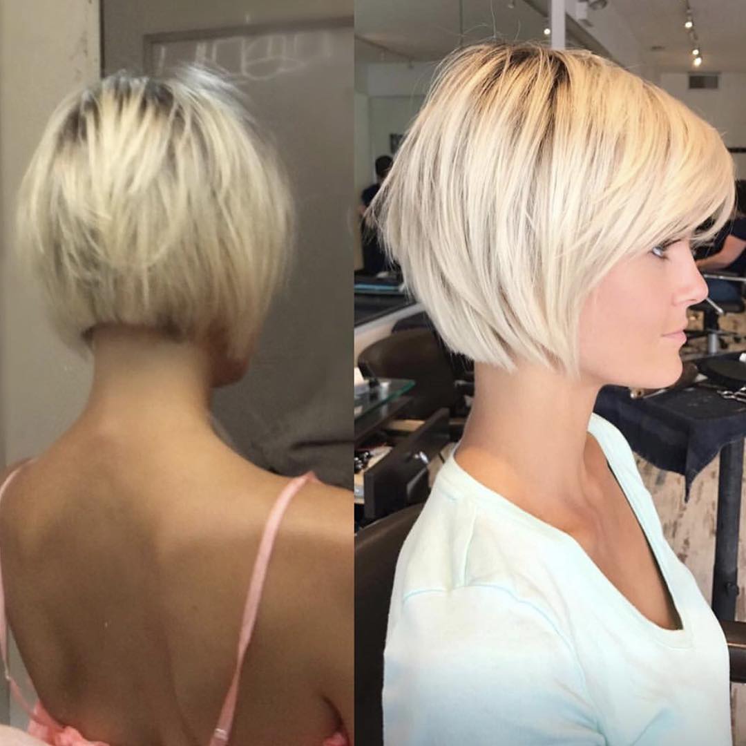 Short hairstyle in a row - short haircuts for women and girls Short hairstyle in a row - short haircuts for women and girls