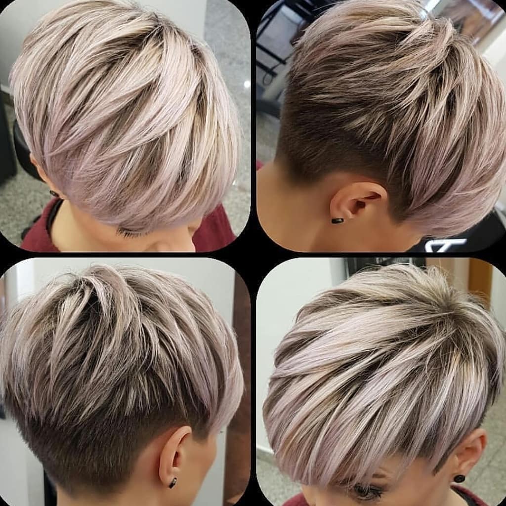 Simple hair styles with straight hair - very short hairstyle ideas for women