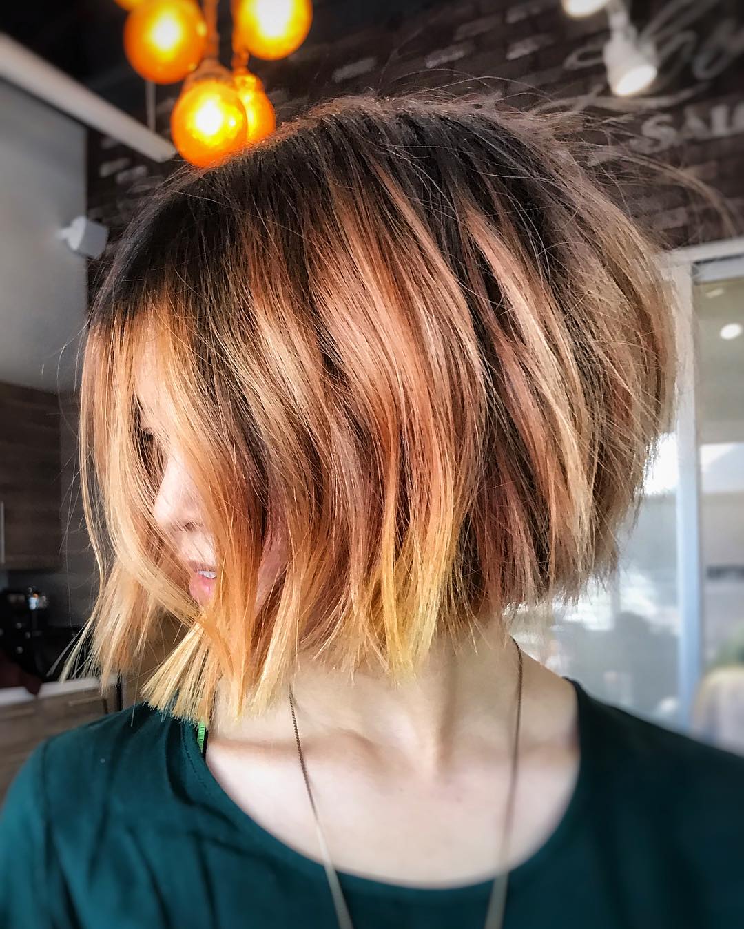 Simple hairstyles Bob, cold, short haircut for females