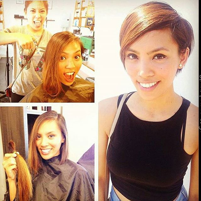 Simple short haircuts easy - Pixse cut with long bangs