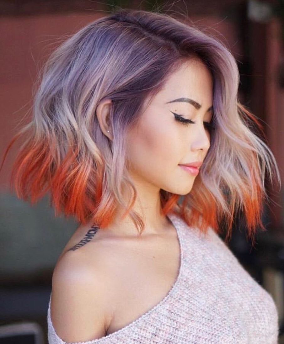 Simple hair styles for women, cutting the shoulder hair with thick hair Simple hair styles for women, cutting the shoulder hair with thick hair