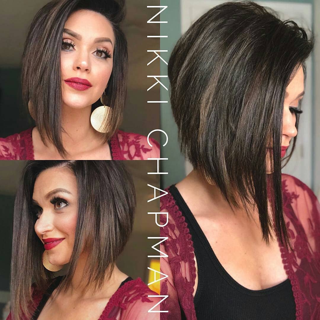 Short Bob's straight hair cut - short hairstyle for women for thick hair Short Bob's straight hair cut - short hairstyle for women for thick hair