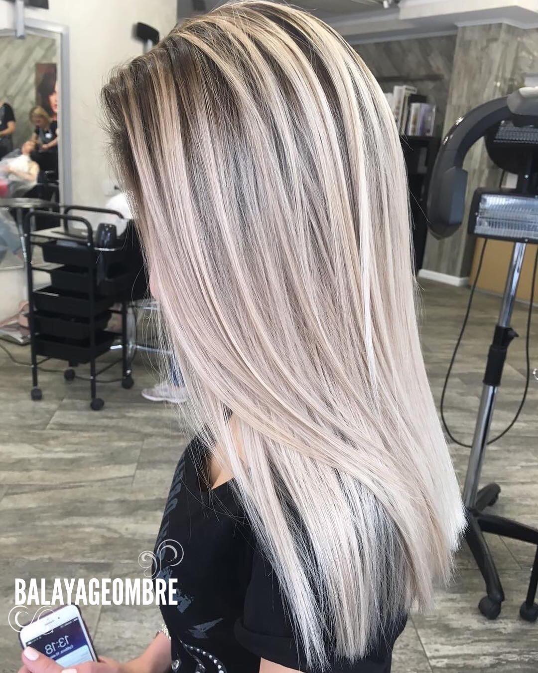 Stylish long hairstyles with straight hair - straight long hair pieces
