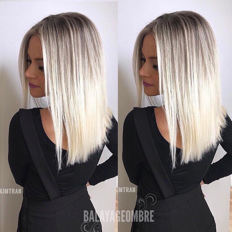 Stylish long hairstyles with straight hair - straight long hair pieces