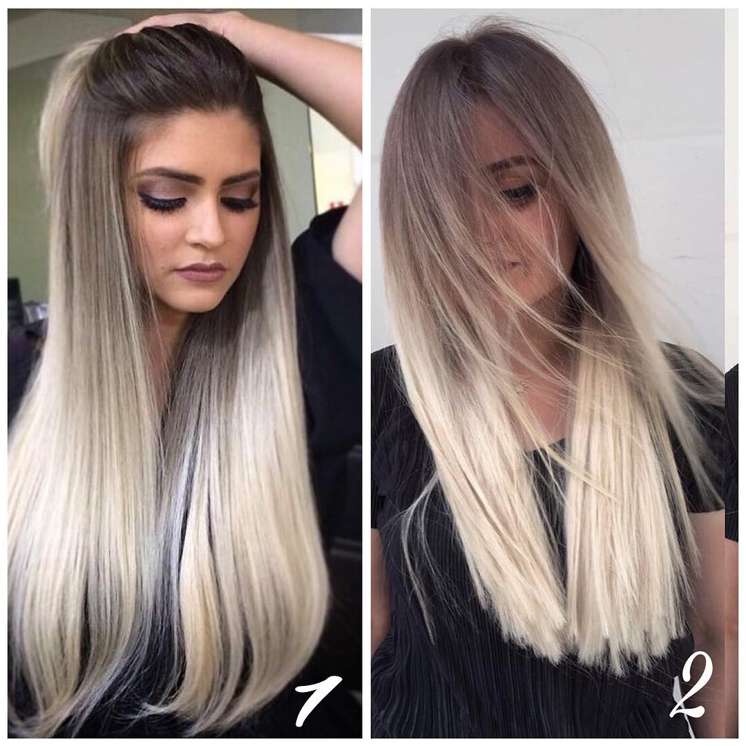 Stylish long hairstyles with straight hair - straight long hair pieces