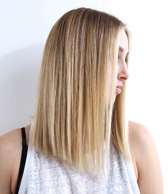 Rest straight hairstyle Bob Bob - Loop