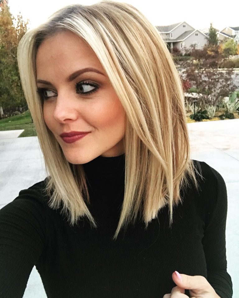 10 Stylish & Sweet Lob Haircut Ideas