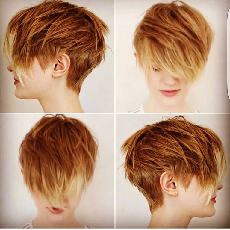 10 Choppy Haircuts for Short Hair in Crazy Colors