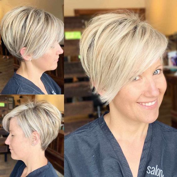 Elegant, easy haircut for women - nice short hairstyle ideas Elegant, easy haircut for women - nice short hairstyle ideas