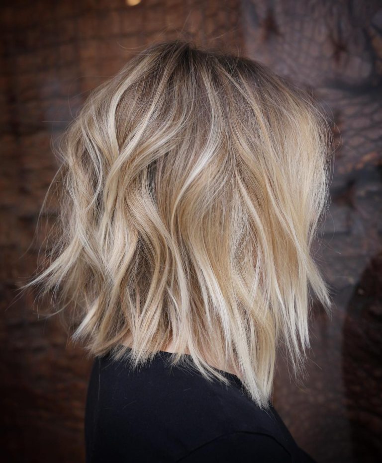 10 Stylish Lob Hairstyle Ideas, Shoulder Length Haircut for Female
