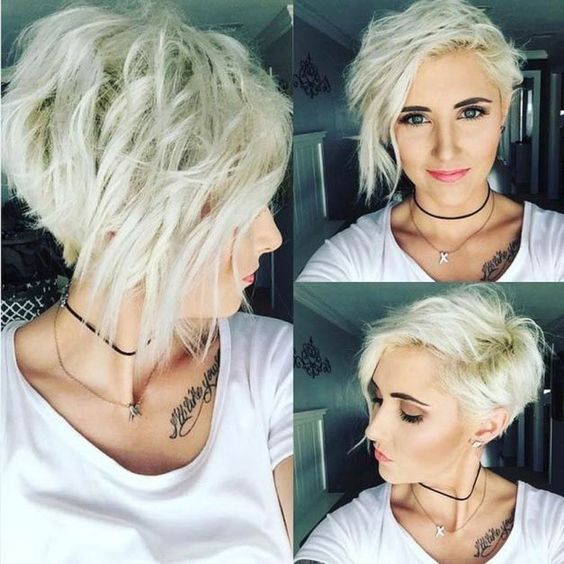 Elegant chaotic hairstyles for short hair - short hairstyles ideas for women Elegant chaotic hairstyles for short hair - short hairstyles ideas for women